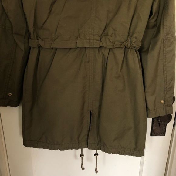 H&M Green Coat with Gold Accents Size XS - Picture 10 of 10